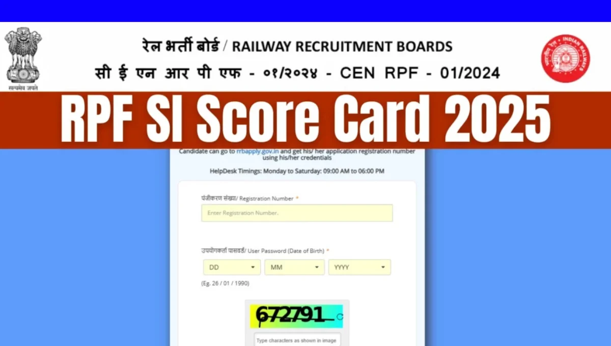 RPF SI Score Card 2025